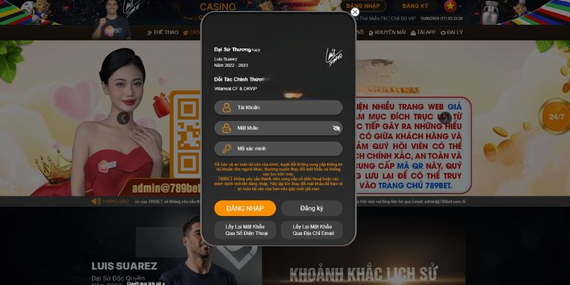 Khách hàng vào link độc bị hack tài khoản 789BET